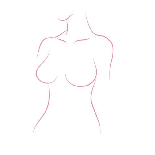 breast cancer awareness month. Woman silhouette with breast can breast cancer awareness month. Woman silhouette with breast cancer awareness ribbon. Vector illustration